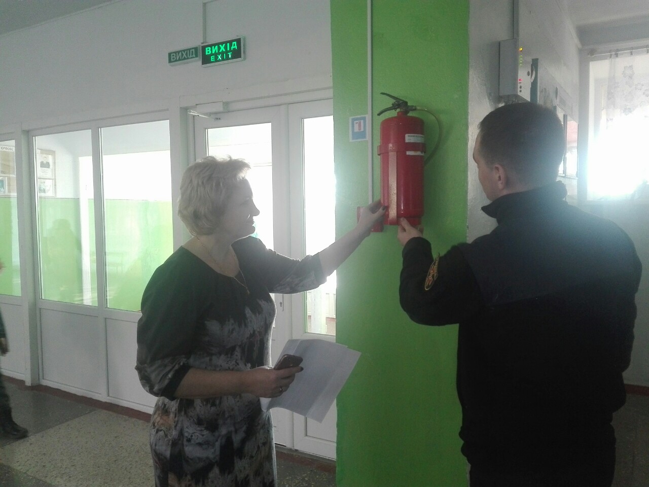 Бериславські рятувальники перевіряють об’єкти, в яких планується  розміщення виборчих дільниць